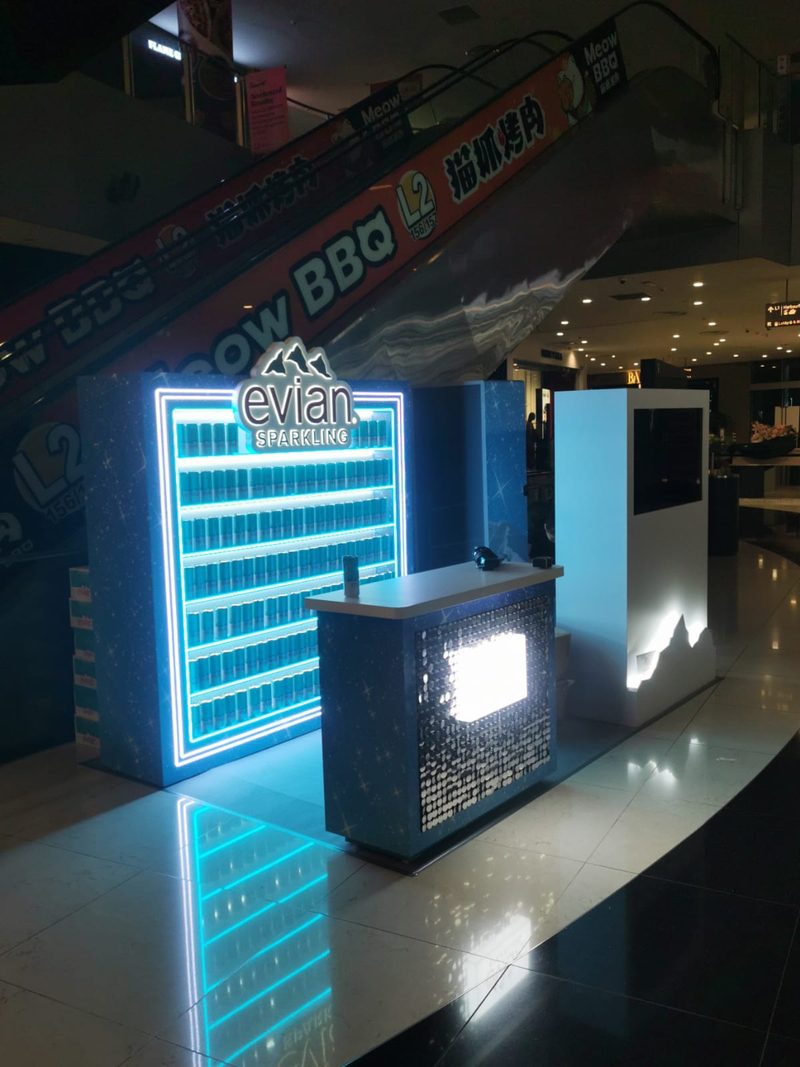 Brand activation in mall