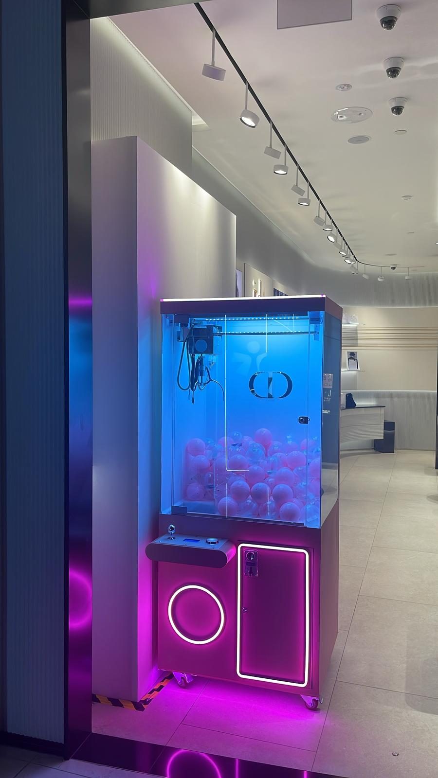 Dior illuminated lightbox signage