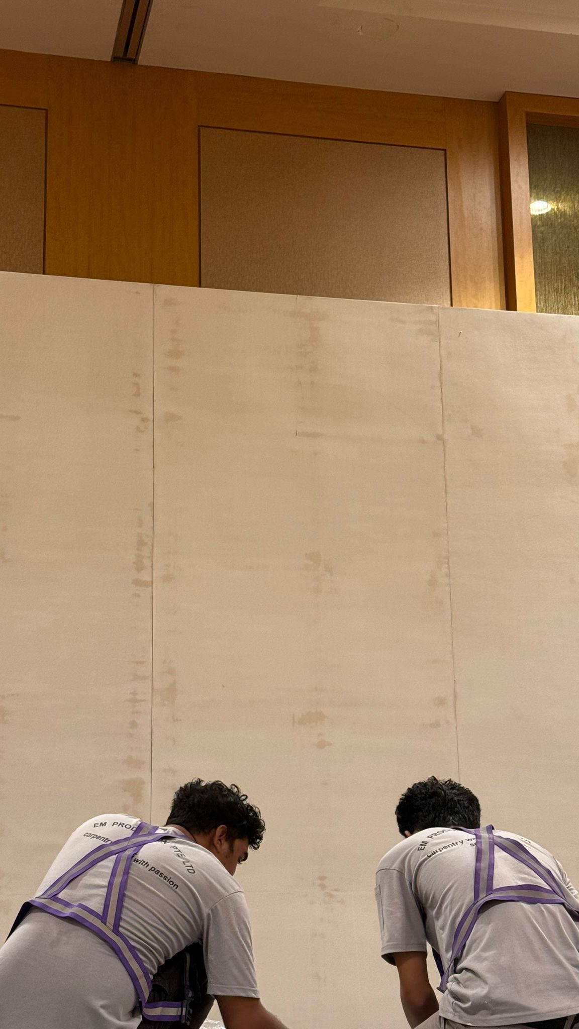 24ft sticker backdrop at Sands Expo