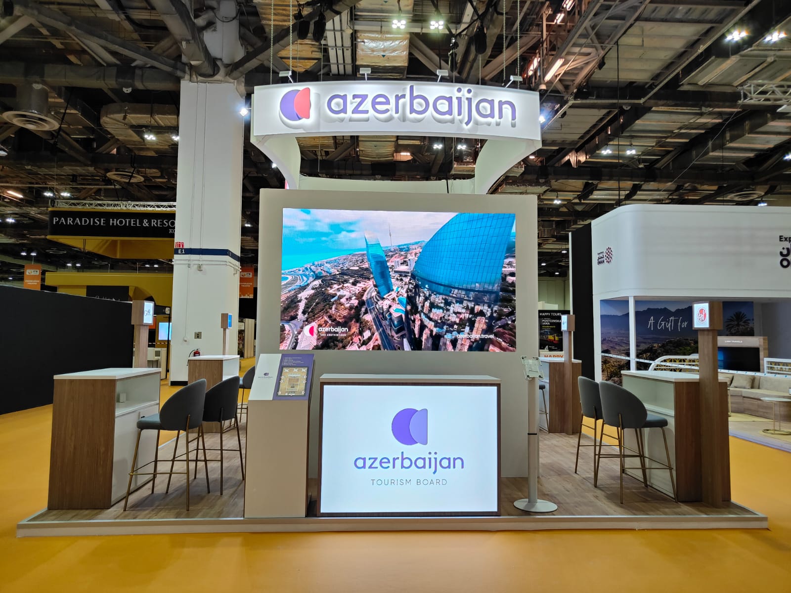 ITB Asia 2025 Azerbaijan pavilion at Marina Bay Sands